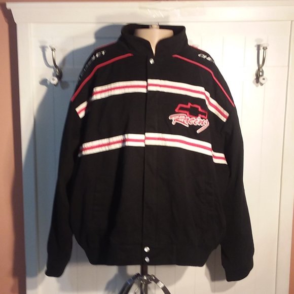 Nascar Other - Vintage ESSEX NASCAR Chevrolet racing jacket  size XXL